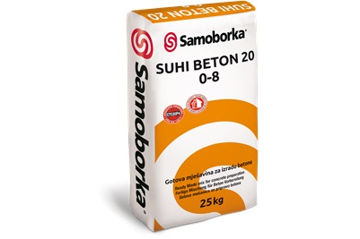 Samoborka Suhi beton MB 20 25/1
